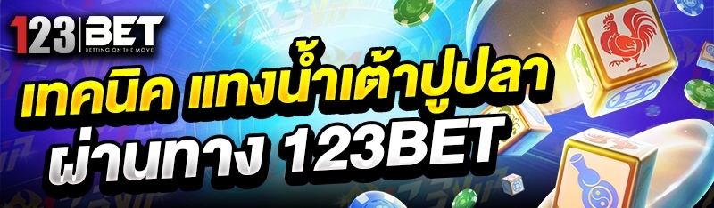 เทคนิค แทงน้ำเต้าปูปลา ผ่านทาง 123bet